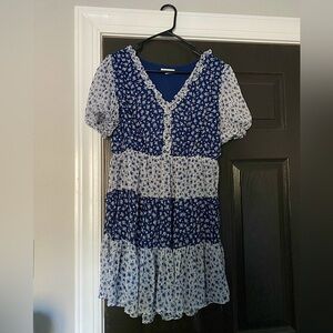 Blu Pepper Mini Dress